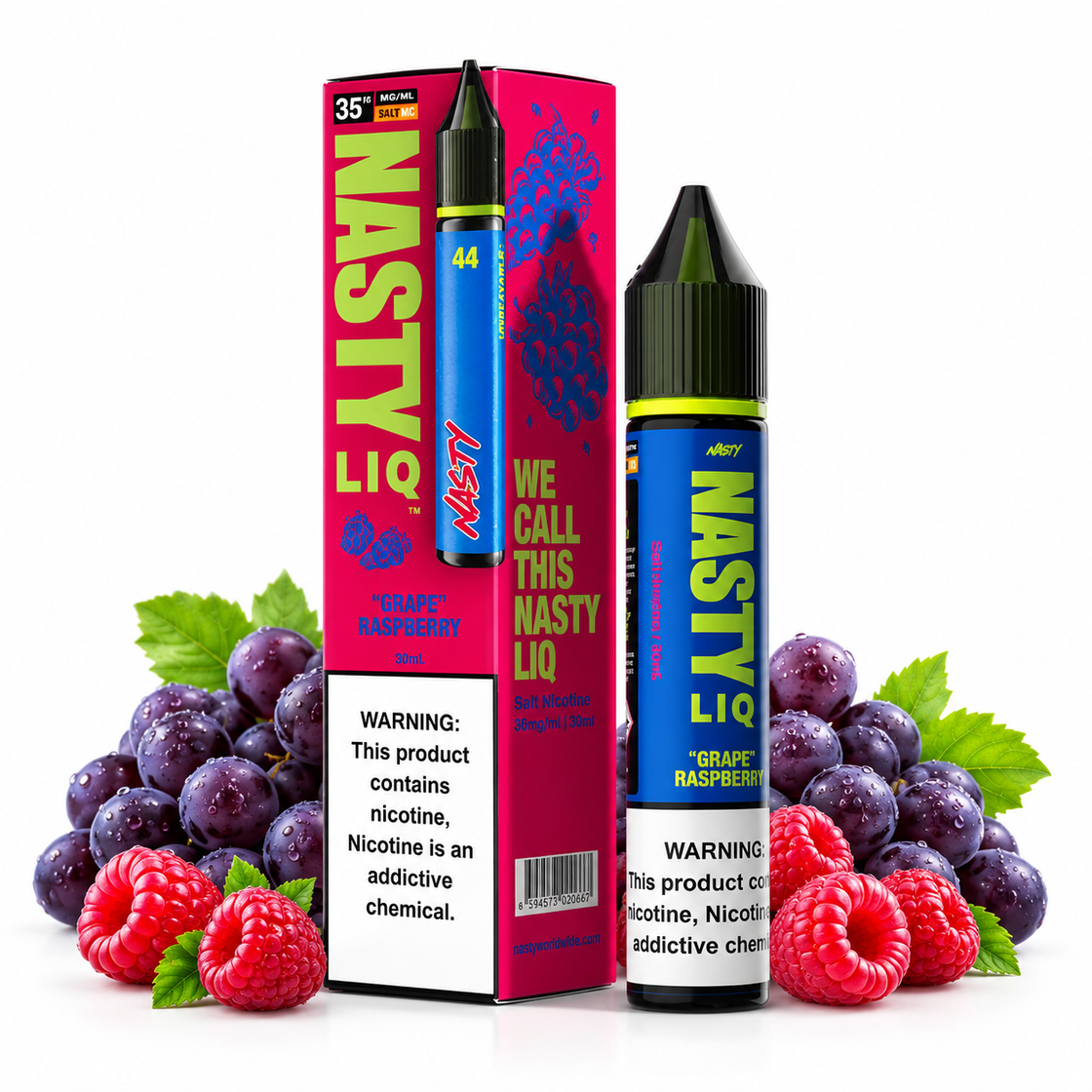 Liquido Nasty Salt Nic New Grape Raspberry 30ml