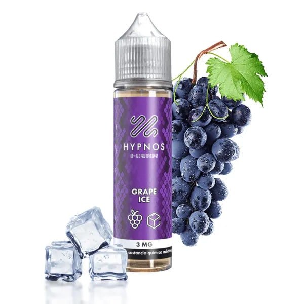 Líquido Hypnos Grape Ice 60ml - Tienda Vapor