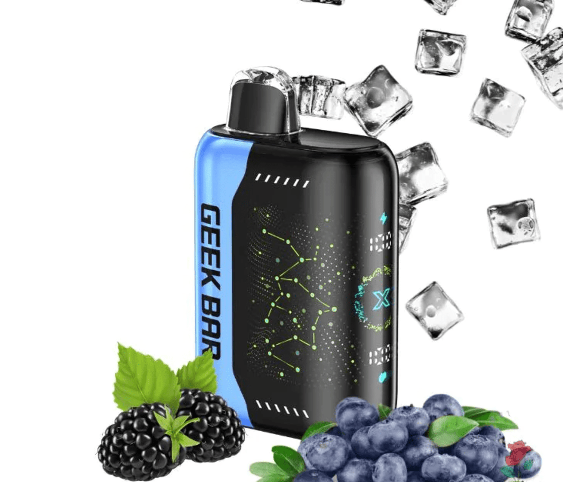 Pod descartable GeekBar 25000 Pulse X Blackberry Blueberry - Tienda Vapor