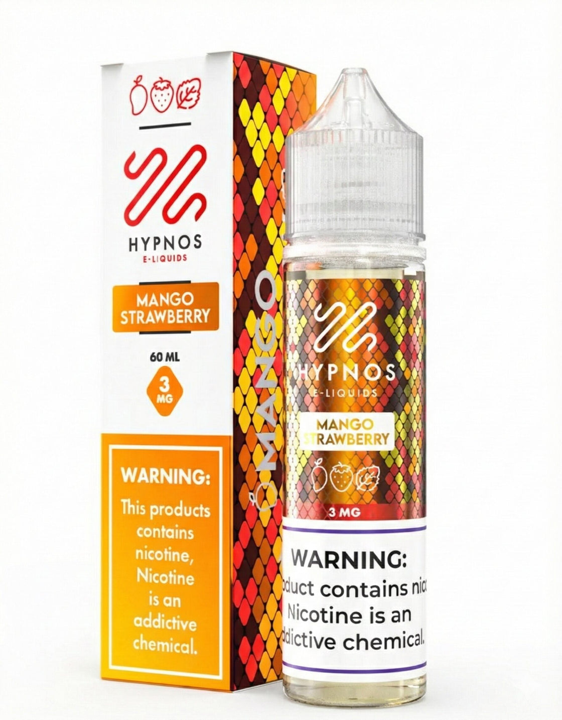 Líquido Hypnos Mango Strawberry 60ml - Tienda Vapor