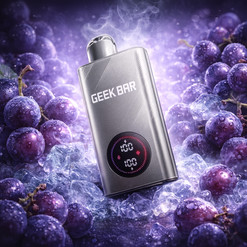 Pod descartable GeekBar Z35 Grape Ice - Tienda Vapor