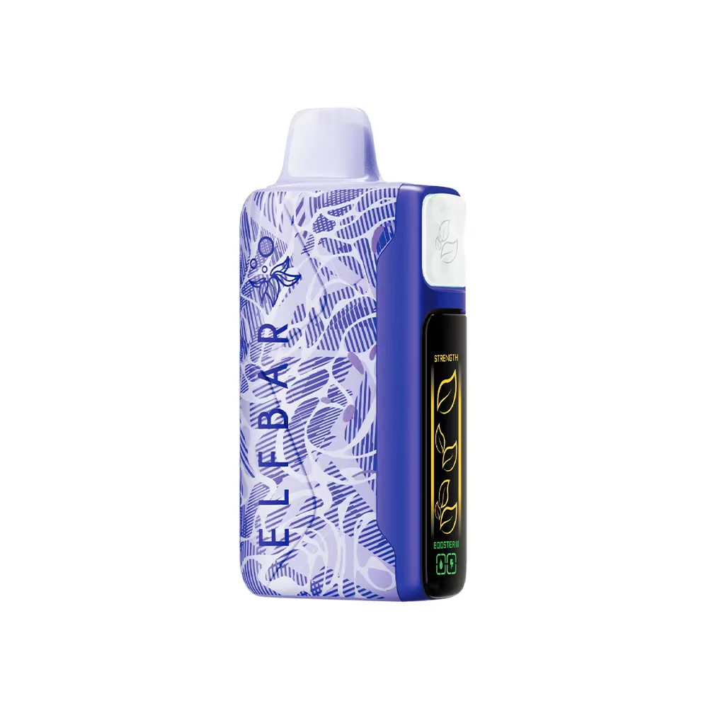 Pod descartable ElfBar Nicot King 40000 Puffs Grape Cranberry - Tienda Vapor