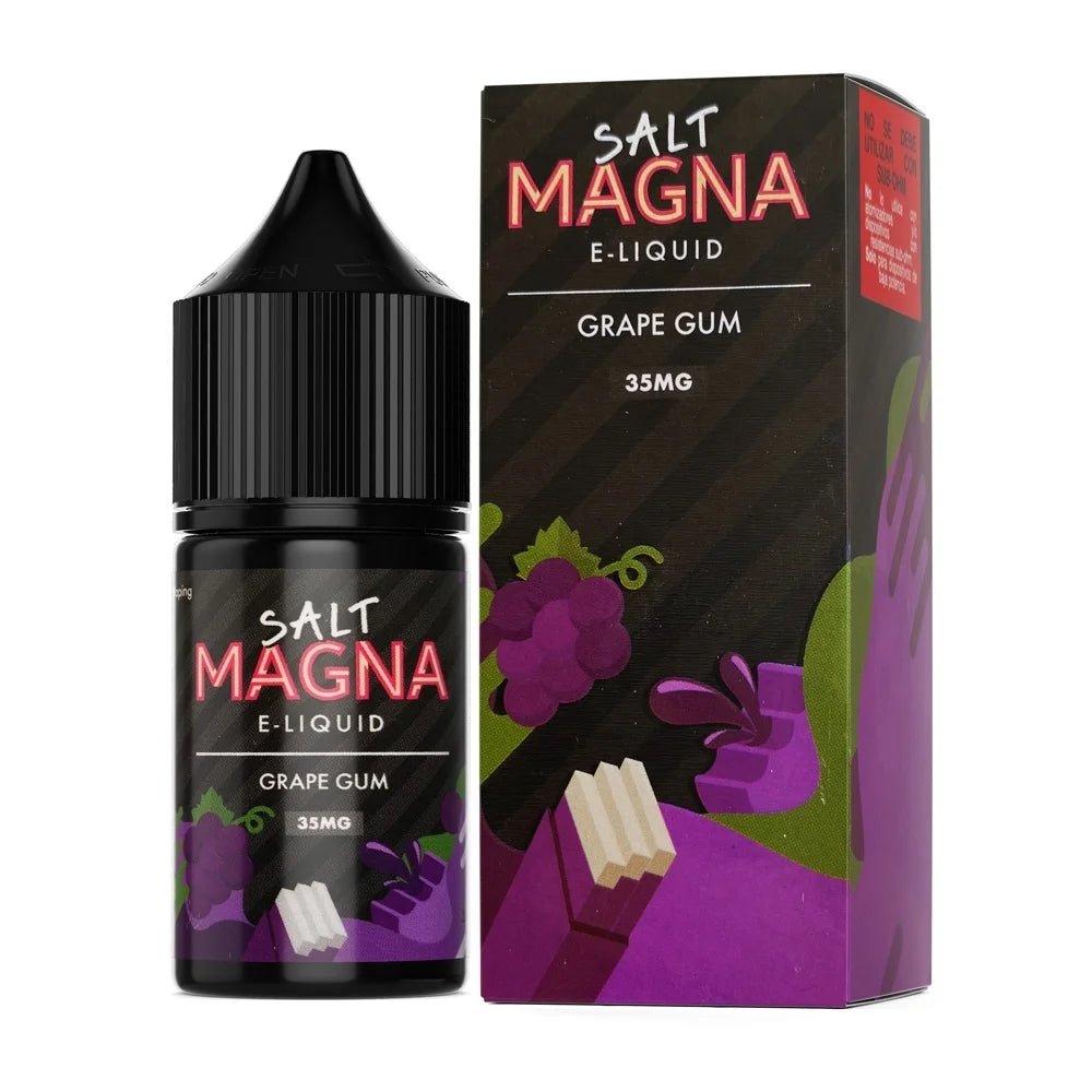 Líquido Magna Salt Nic Grape Gum 30ml - Tienda Vapor