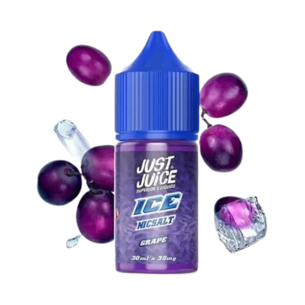 Liquido Just Juice Salt Nic Grape Ice 30ml - Tienda Vapor
