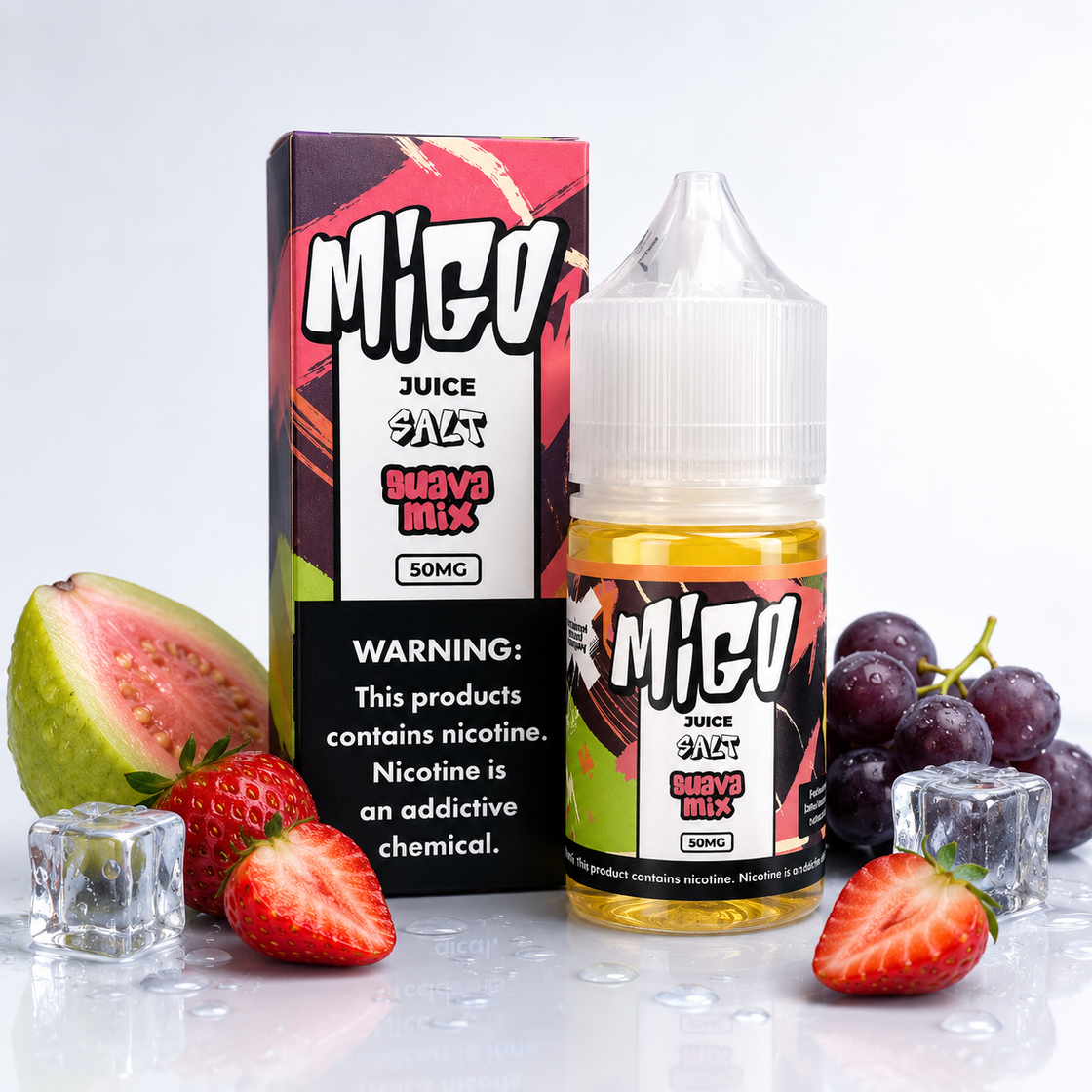 Liquido Migo Salt Nic Guava Mix 30ml