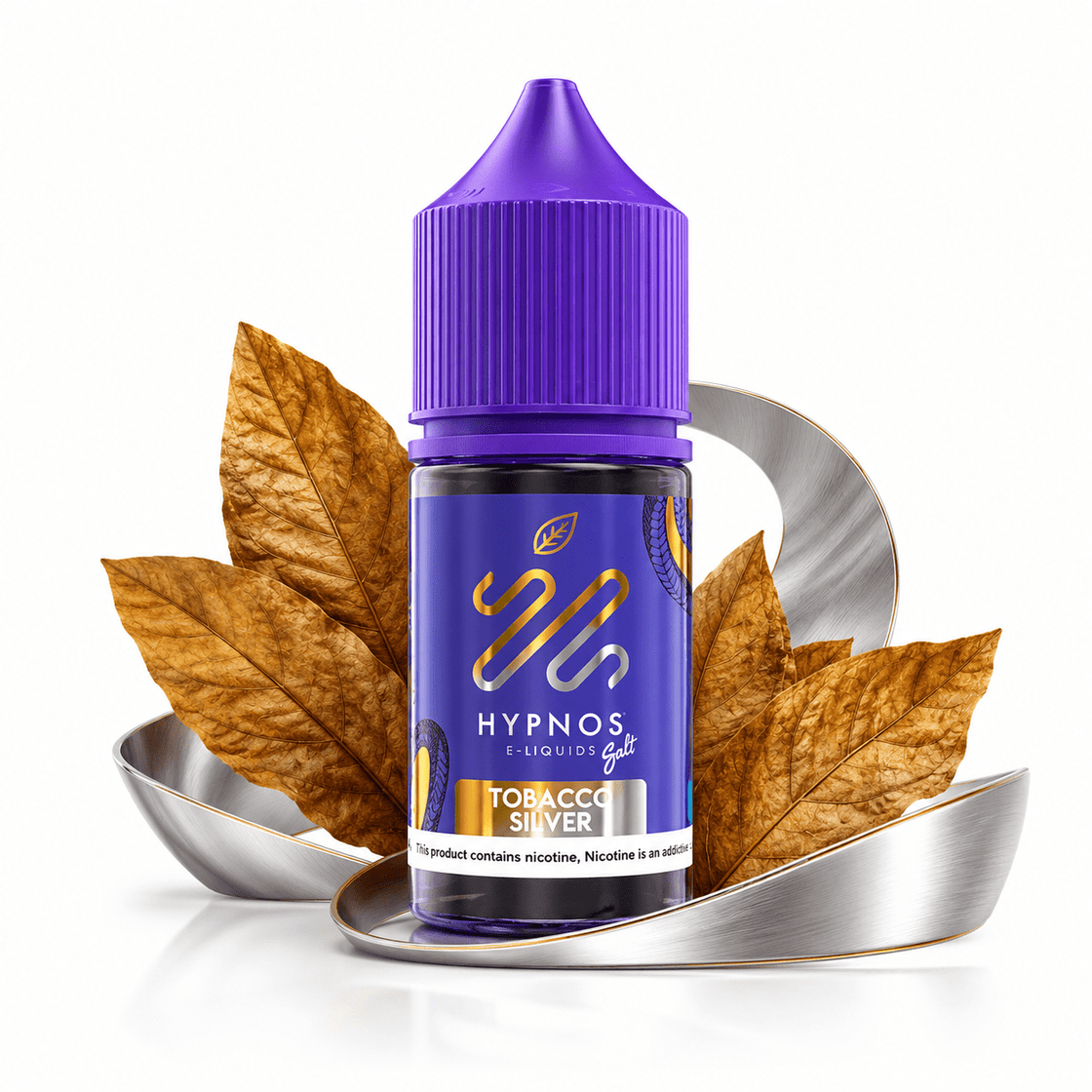 Líquido Hypnos Salt Nic Tobacco Silver 30ml - Tienda Vapor