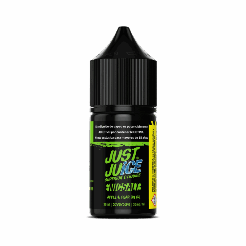 Liquido Just Juice Salt Nic Apple Pear Ice 30ml - Tienda Vapor