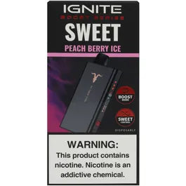 Pod descartable Ignite V400 Sweet Peach Berry Ice