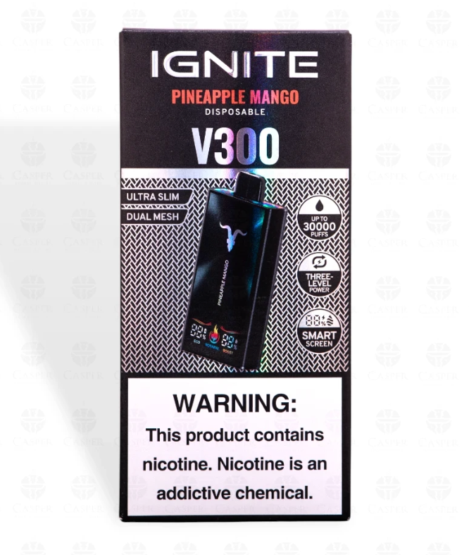 Pod descartable Ignite V300 30000 puffs Pineapple Mango - Tienda Vapor