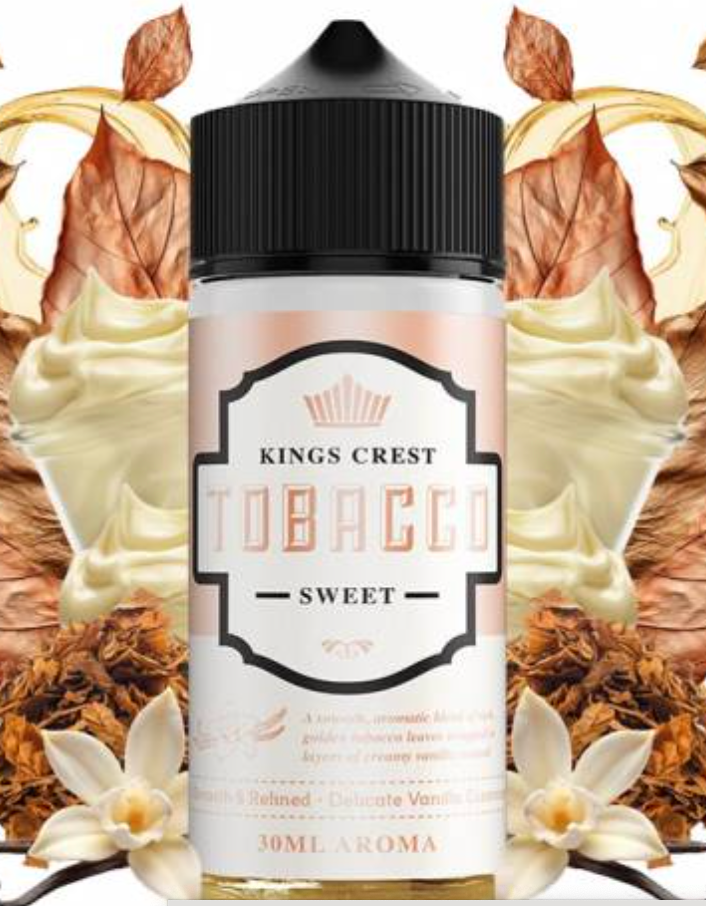 Líquido King´s Crest Tabaco Sweet 120ml - Tienda Vapor