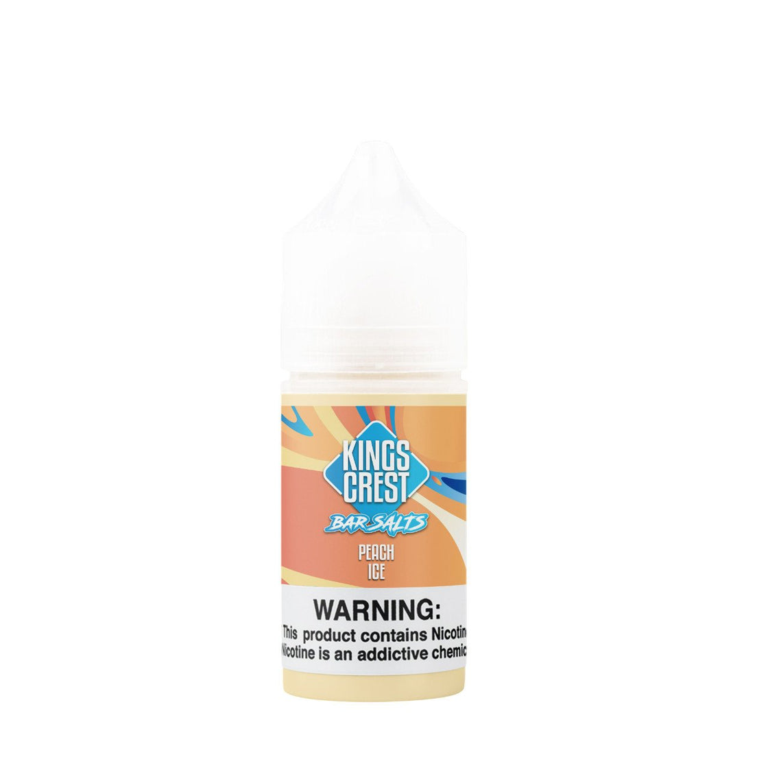 Líquido King's Crest Bar Peach Ice Salt Nic 30 ml - Tienda Vapor