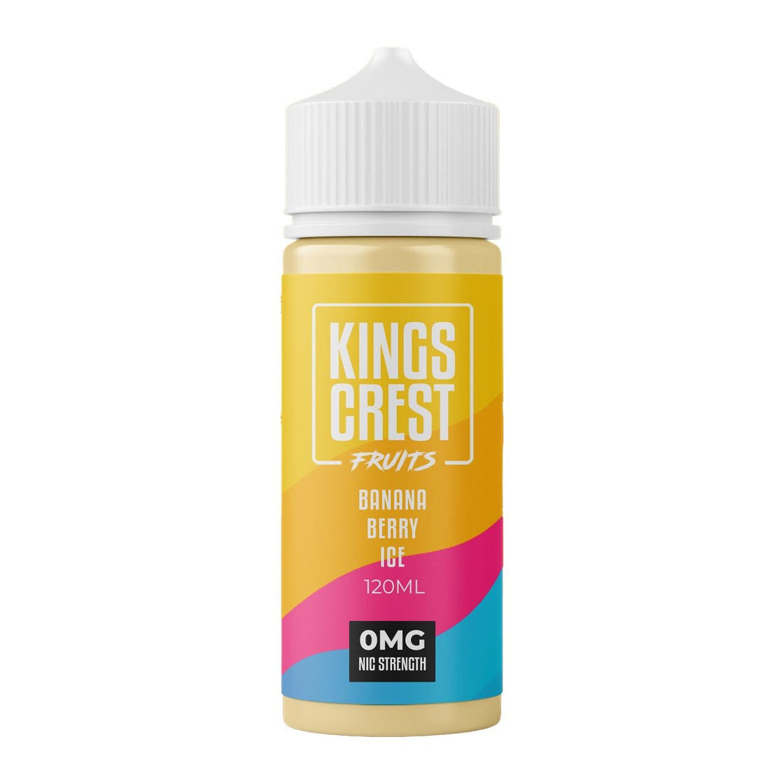 Líquido King's Crest Fruits Banana Berry Ice 120ml - Tienda Vapor