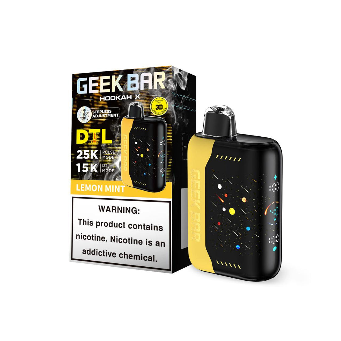 Pod descartable GeekBar 25000 Hookah X Lemon Mint