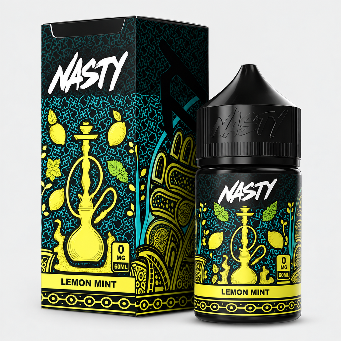 Líquido Nasty Lemon Mint Shisha 60ml