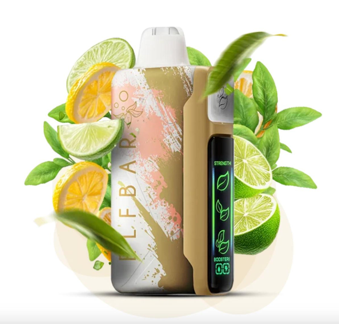 Pod descartable ElfBar Nicot King 40000 Puffs Lemon Lime Ice Tea - Tienda Vapor