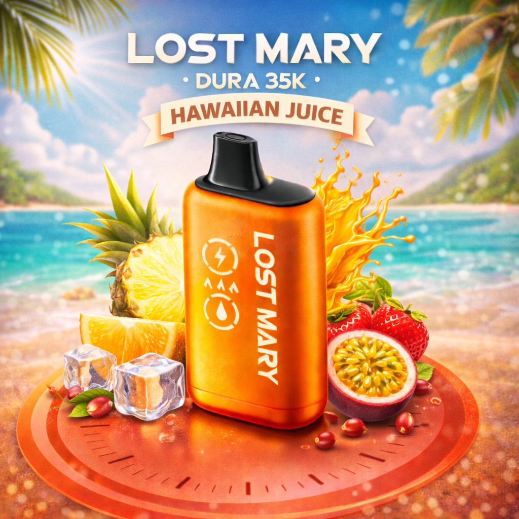 Pod descartable Lost Mary Dura 35K Hawaiian Juice - Tienda Vapor