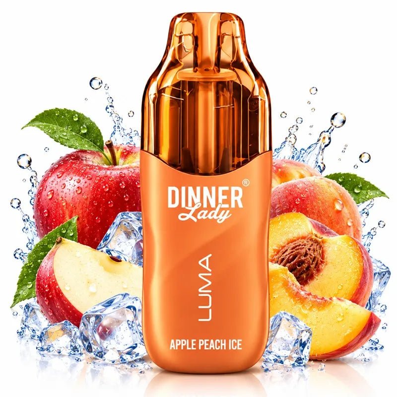 Pod descartable Dinner Lady Luma Apple Peach Ice 40K - Tienda Vapor