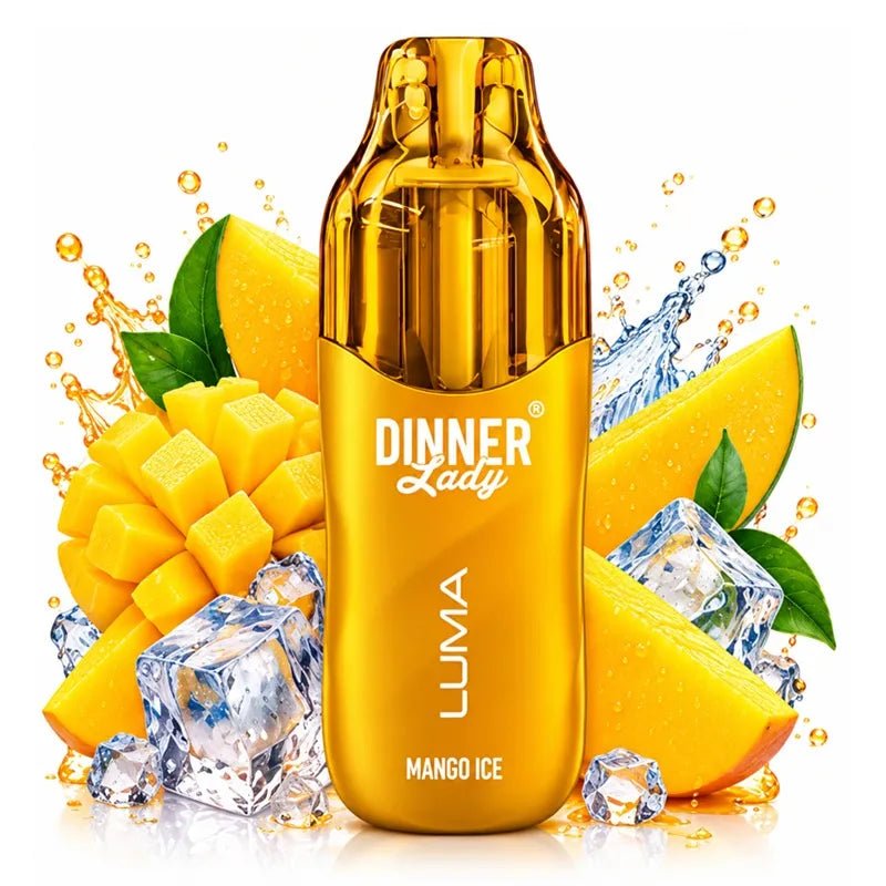 Pod descartable Dinner Lady Luma Mango Ice 40K - Tienda Vapor