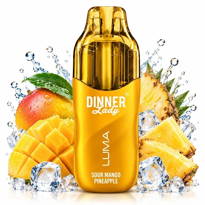 Pod descartable Dinner Lady Luma Sour Mango Pineapple 40K - Tienda Vapor