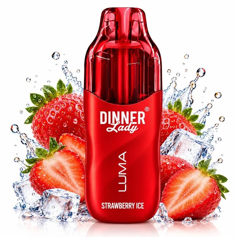 Pod descartable Dinner Lady Luma Strawberry Ice 40K - Tienda Vapor
