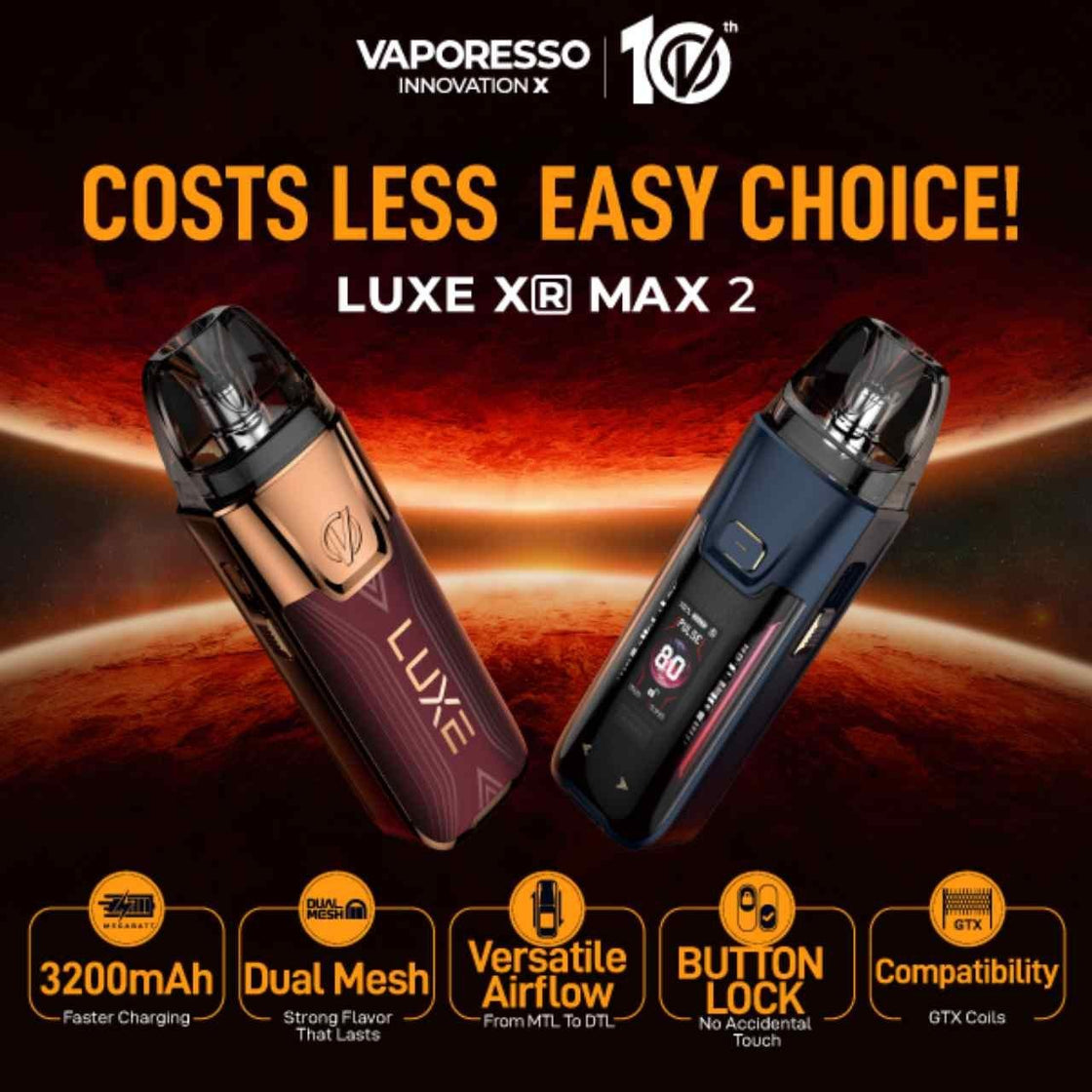 Kit Vaporesso Luxe XR Max 2 - Tienda Vapor Kit Vaporesso Luxe XR Max 2 - Tienda Vapor