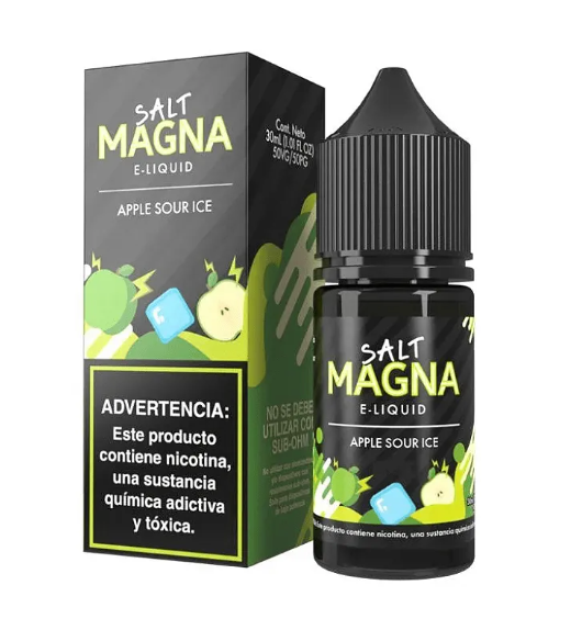 Líquido Magna Salt Nic Apple Ice 30ml - Tienda Vapor