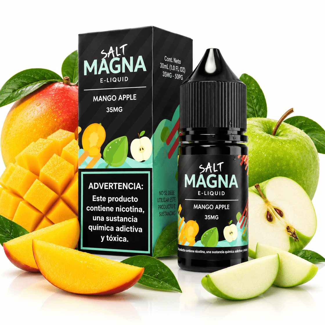Líquido Magna Salt Nic Mango Apple 30ml - Tienda Vapor