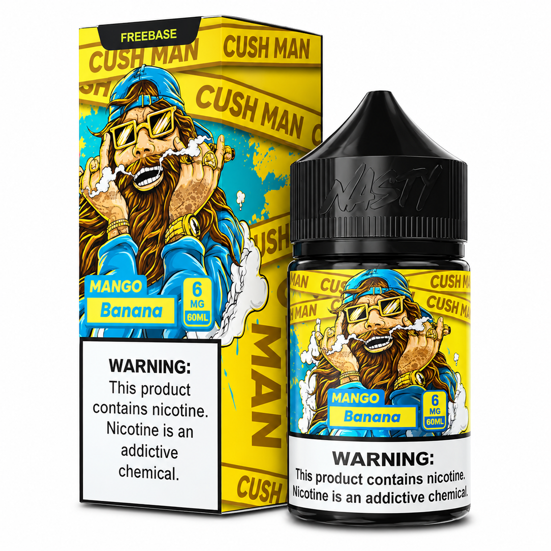 Liquido Nasty Cushman Mango Banana Low Mint 60ml