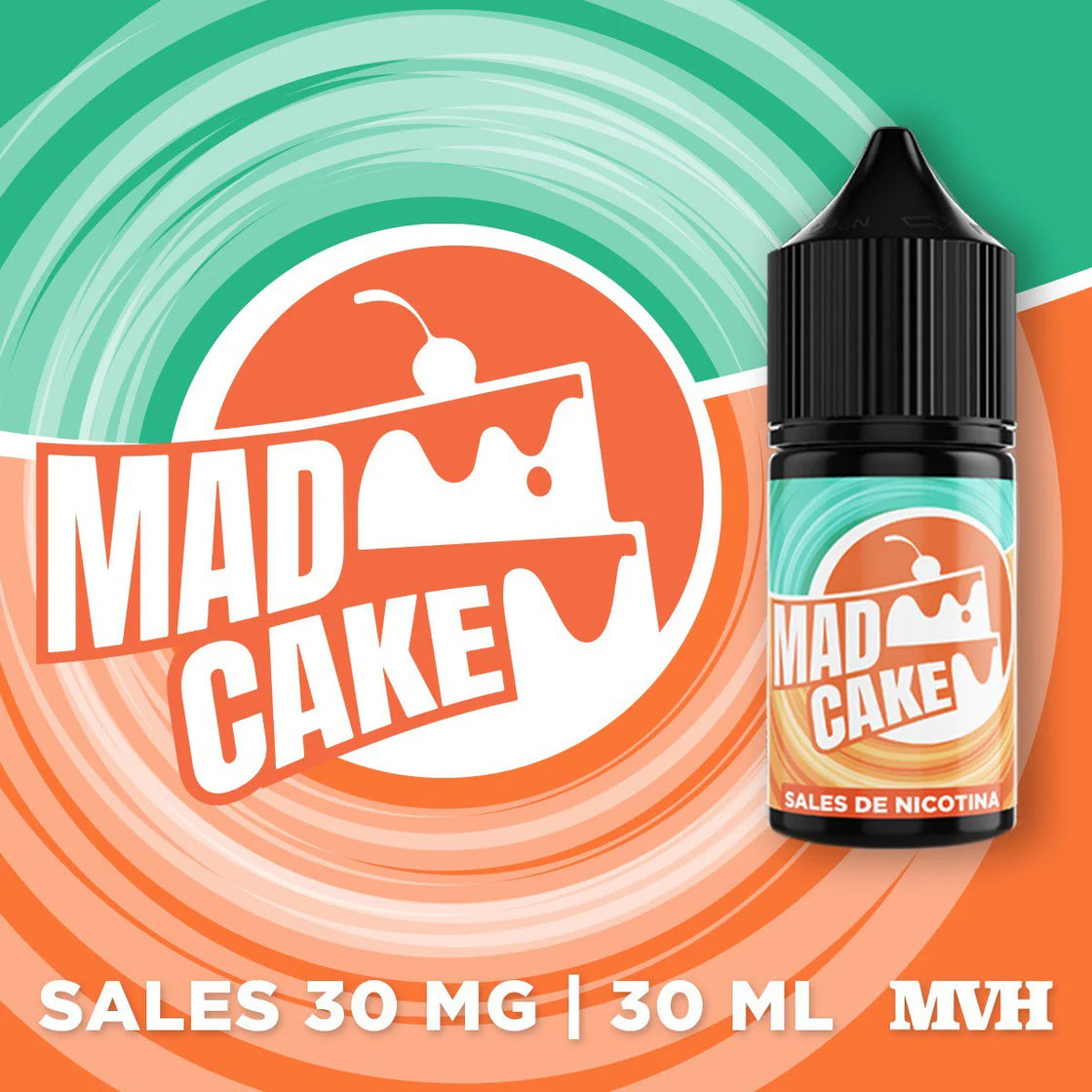 Líquido MVH Mad Cake Salt Nic 30ml