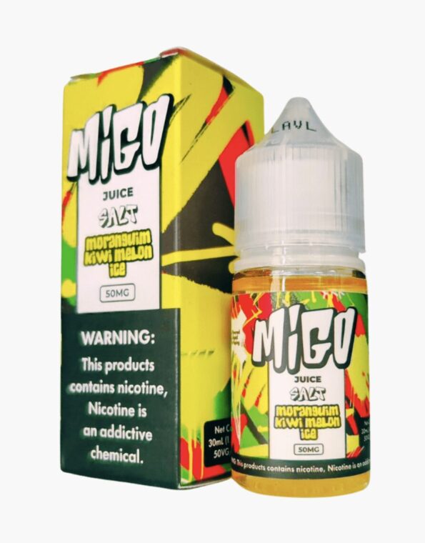 Liquido Migo Salt Nic Frutilla Kiwi Melon Ice 30ml - Tienda Vapor