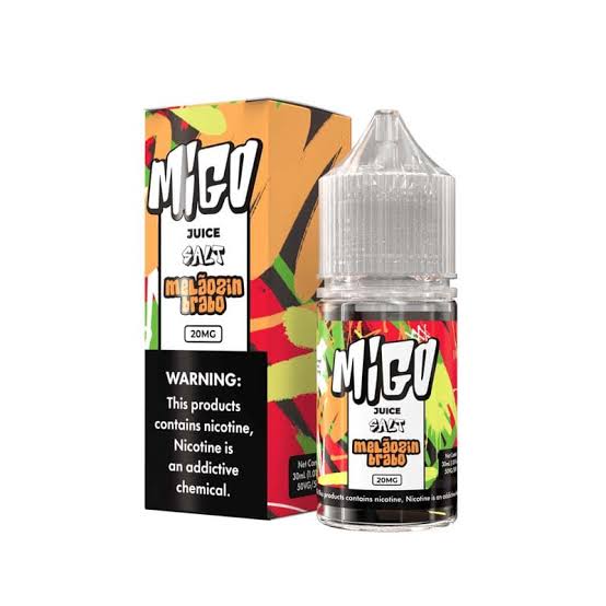 Liquido Migo Salt Nic Melaozin Brabo 30ml