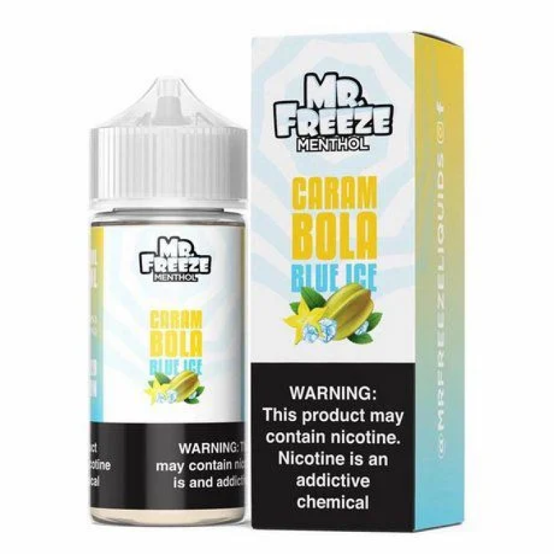 Líquido Mr. Freeze Nic Salt Carambola Blue Ice 30ml - Tienda Vapor