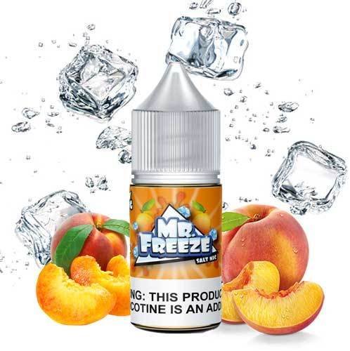 Líquido Mr. Freeze Nic Salt Peach Frost 30ml - Tienda Vapor