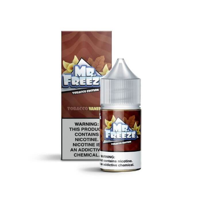 Líquido Mr. Freeze Nic Salt Tabaco Vainilla 30ml - Tienda Vapor