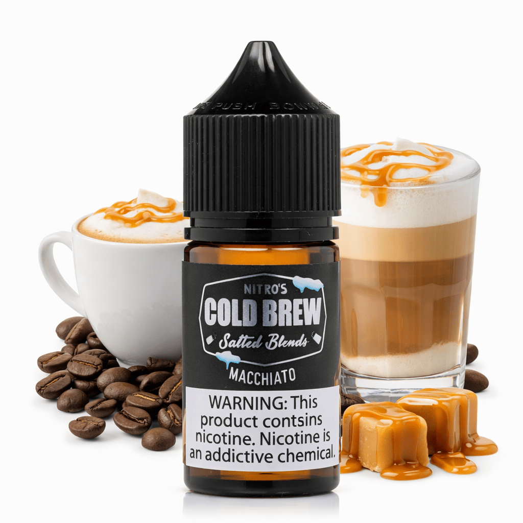 Líquido Cold Brew Salt Nic Macchiato 30ml - Tienda Vapor