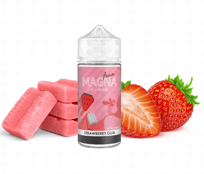 Líquido Magna Strawberry Gum 100ml - Tienda Vapor