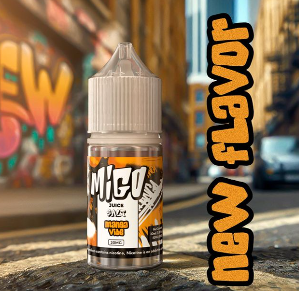 Liquido Migo Salt Nic Manga Vibe 30ml - Tienda Vapor