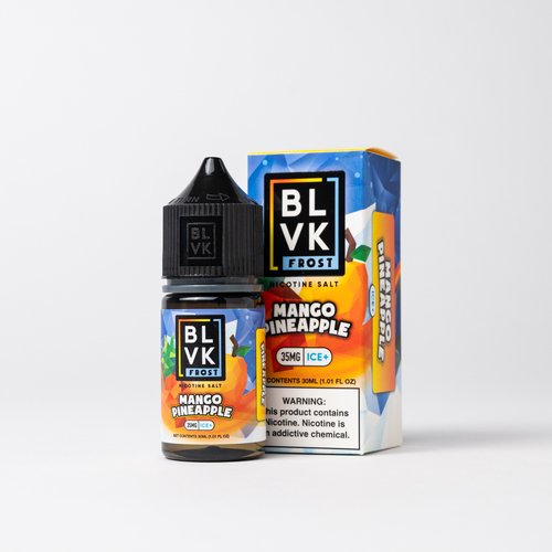 Líquido BLVK Salt Nic Frost Mango Pineapple Ice 30ml - Tienda Vapor