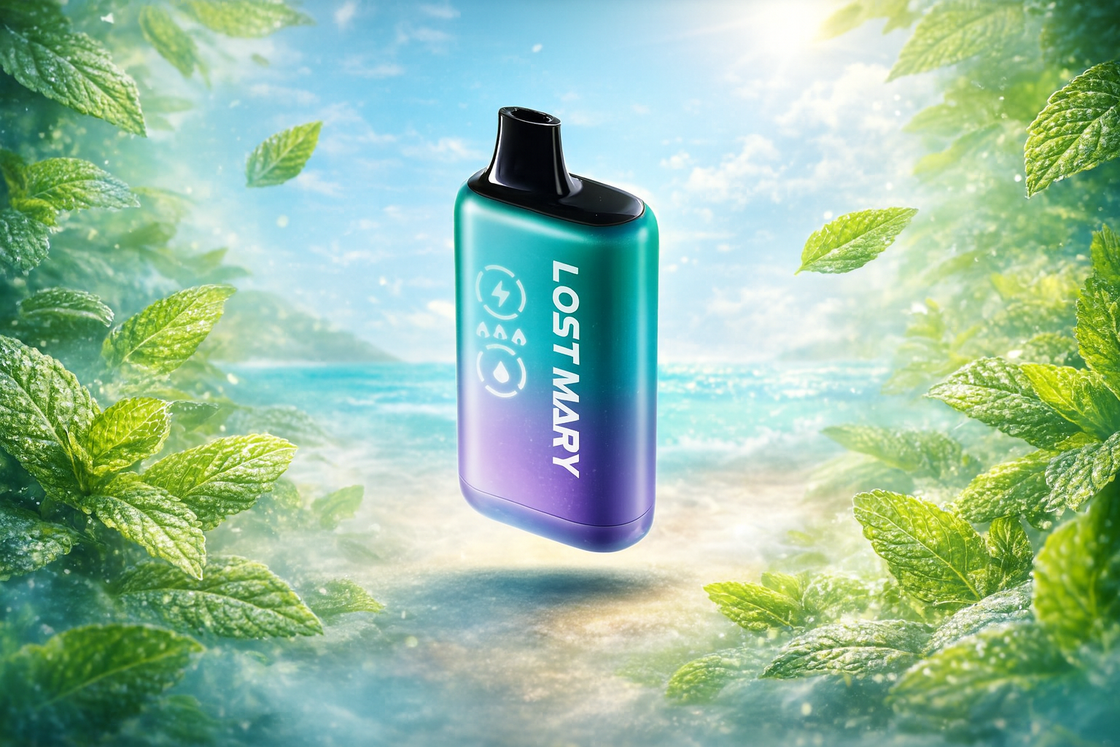 Pod descartable Lost Mary Dura 35K Miami Mint - Tienda Vapor