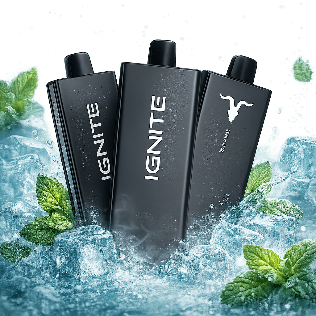 Pod descartable Ignite V55 Ultra Thin 5500 Puffs Miami Mint - Tienda Vapor