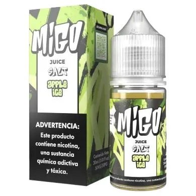 Liquido Migo Salt Nic Apple Ice 30ml - Tienda Vapor