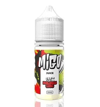 Liquido Migo Salt Nic Melancia Gang 30ml - Tienda Vapor