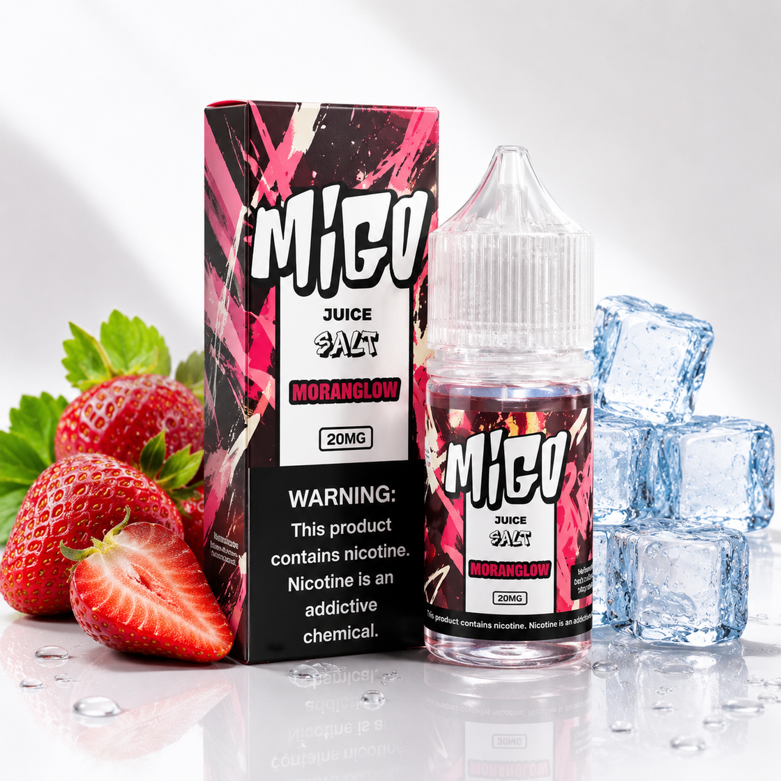 Liquido Migo Salt Nic Moranglow 30ml