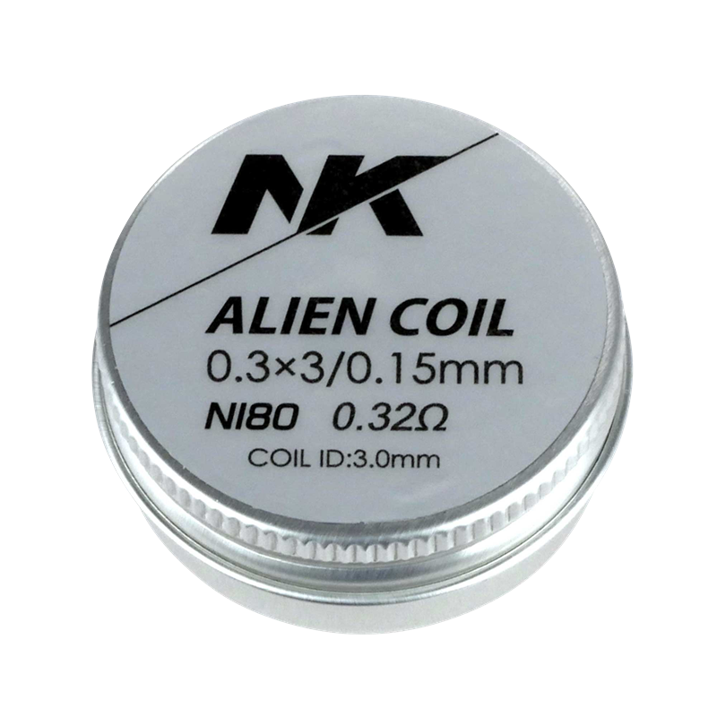Coils NK Ni80 Alien prearmadas