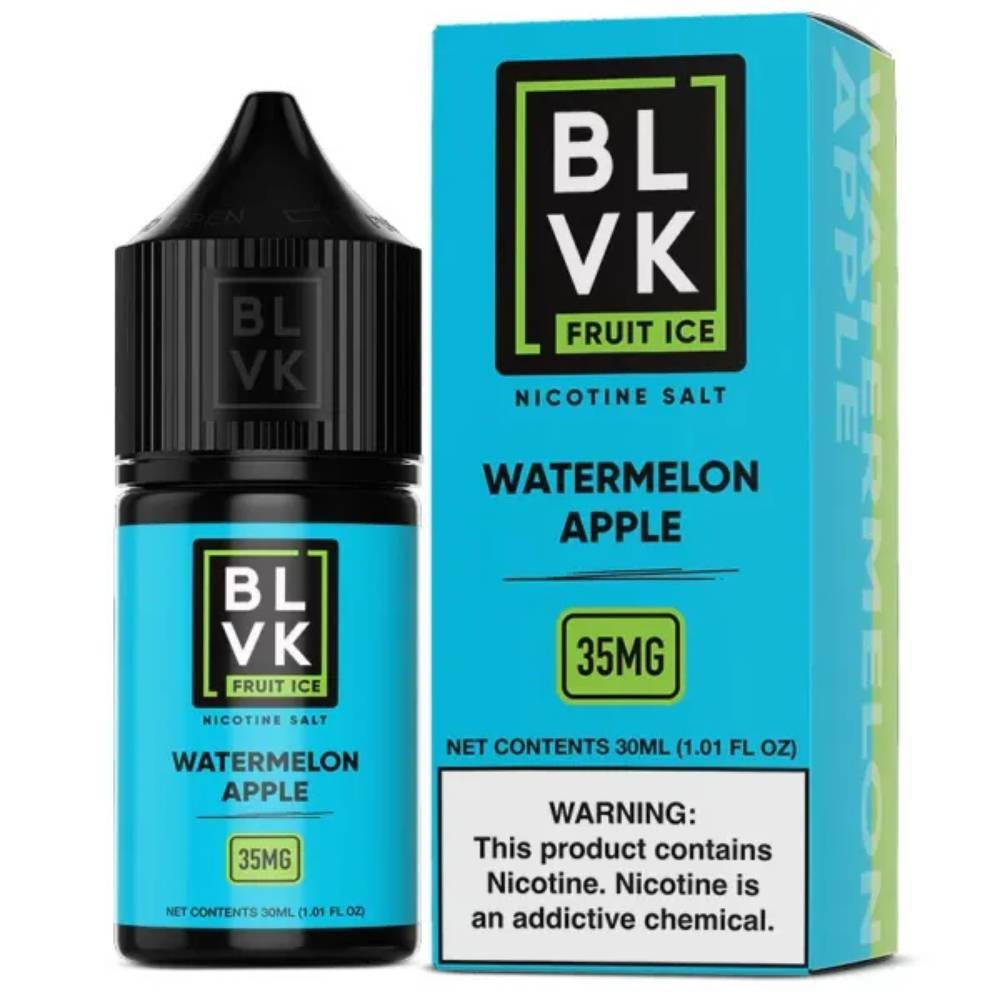 Líquido BLVK Salt Nic Remix Watermelon Apple 30ml - Tienda Vapor