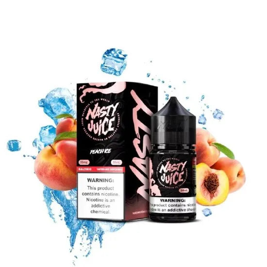 Líquido Nasty Smooth Salt Nic Peach Ice 30ml