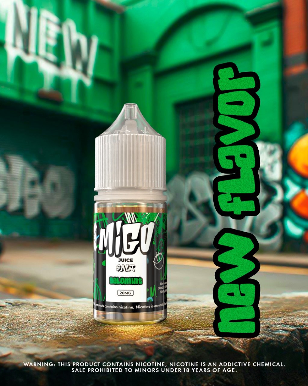 Liquido Migo Salt Nic Gelomint 30ml - Tienda Vapor