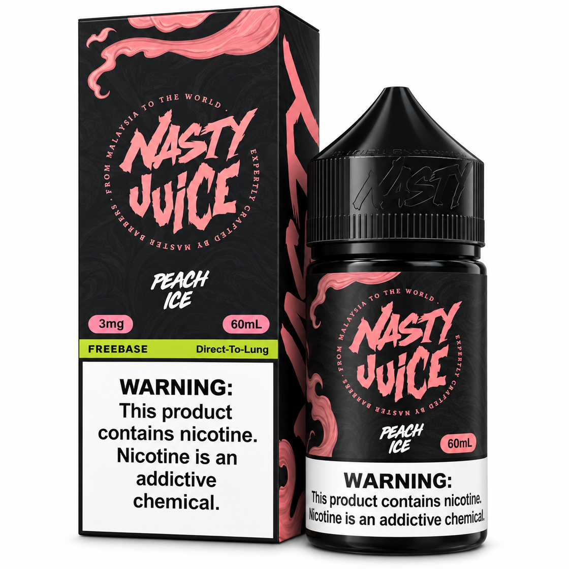 Líquido Nasty Juice Smooth Peach Ice 60ml