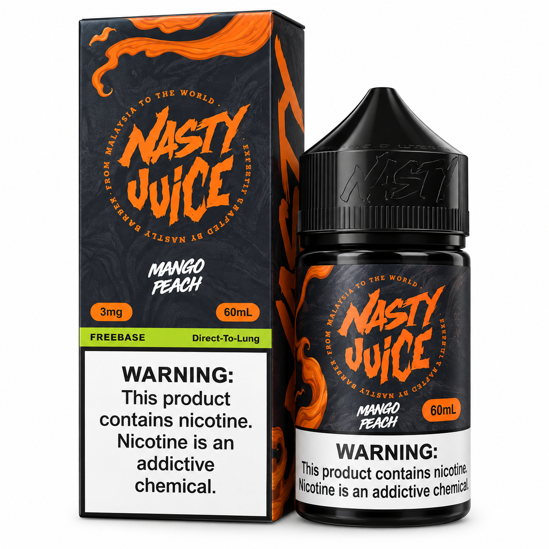 Líquido Nasty Juice Smooth Peach Mango 60ml