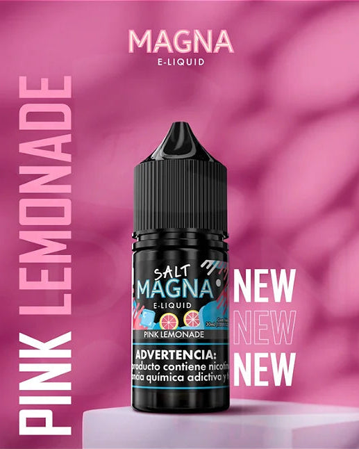 Líquido Magna Salt Nic Pink Lemonade 30ml - Tienda Vapor